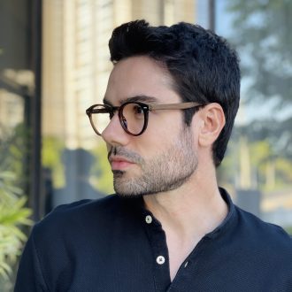 safine com br oculos de grau masculino redondo marrom henry 2 0 3