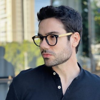 safine com br oculos de grau masculino redondo preto fosco henry 2 0 3