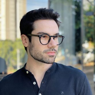 safine com br oculos de grau masculino redondo preto henry 2 0 1
