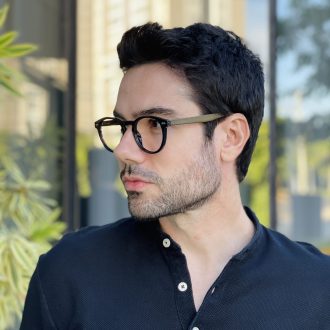safine com br oculos de grau masculino redondo preto henry 2 0 3