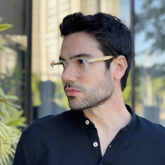 safine com br oculos de grau masculino redondo transparente henry 2 0 3