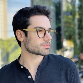 safine com br oculos de grau masculino redondo verde henry 2 0 2