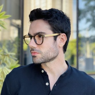 safine com br oculos de grau masculino redondo verde henry 2 0 3