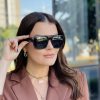 safine com br oculos de sol feminino quadrado cinza selena 1