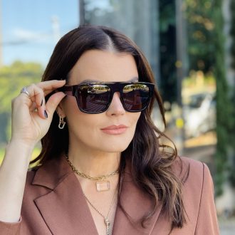safine com br oculos de sol feminino quadrado marrom selena 1