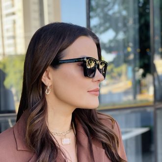 safine com br oculos de sol feminino quadrado preto hanna 2