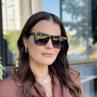 safine com br oculos de sol feminino quadrado preto hanna 3