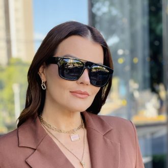 safine com br oculos de sol feminino quadrado preto selena 3