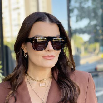 safine com br oculos de sol feminino quadrado tartaruga selena 1
