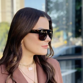 safine com br oculos de sol feminino quadrado tartaruga selena 2