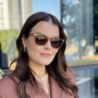 safine com br oculos de sol feminino redondo marrom transparente kim 3