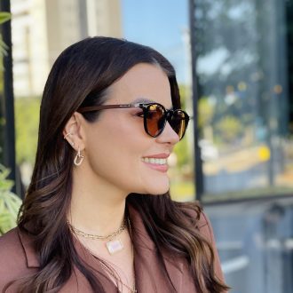 safine com br oculos de sol feminino redondo preto e marrom monalisa 2
