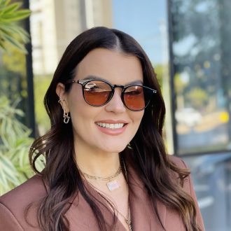safine com br oculos de sol feminino redondo preto e marrom monalisa 3
