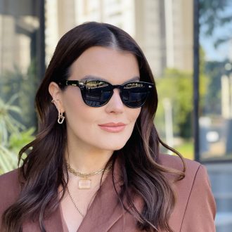 safine com br oculos de sol feminino redondo preto kim 1