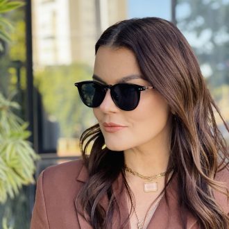 safine com br oculos de sol feminino redondo preto monalisa