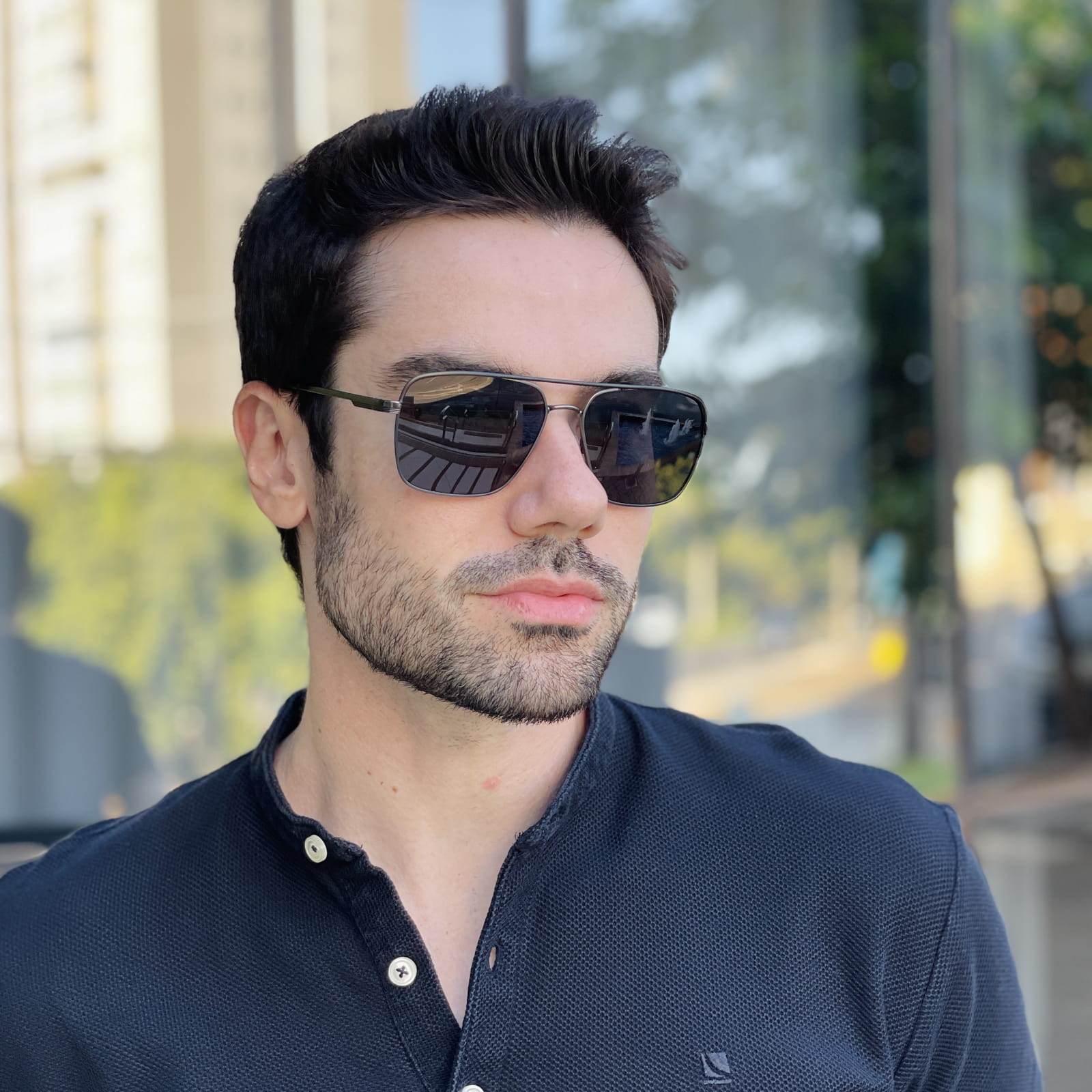 safine com br oculos de sol masculino aviador grafite e preto david safine com br oculos de sol masculino aviador grafite e preto david