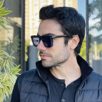 safine com br oculos de sol masculino quadrado azul oliver 3