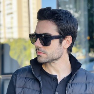 safine com br oculos de sol masculino quadrado cinza bento 3