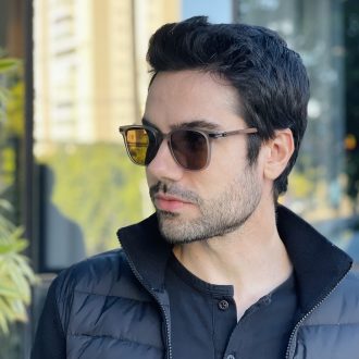 safine com br oculos de sol masculino quadrado cinza gael 3