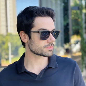 safine com br oculos de sol masculino quadrado grafite xavier 1