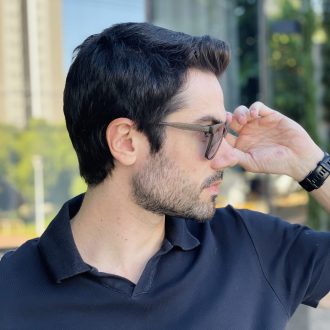 safine com br oculos de sol masculino quadrado grafite xavier 2