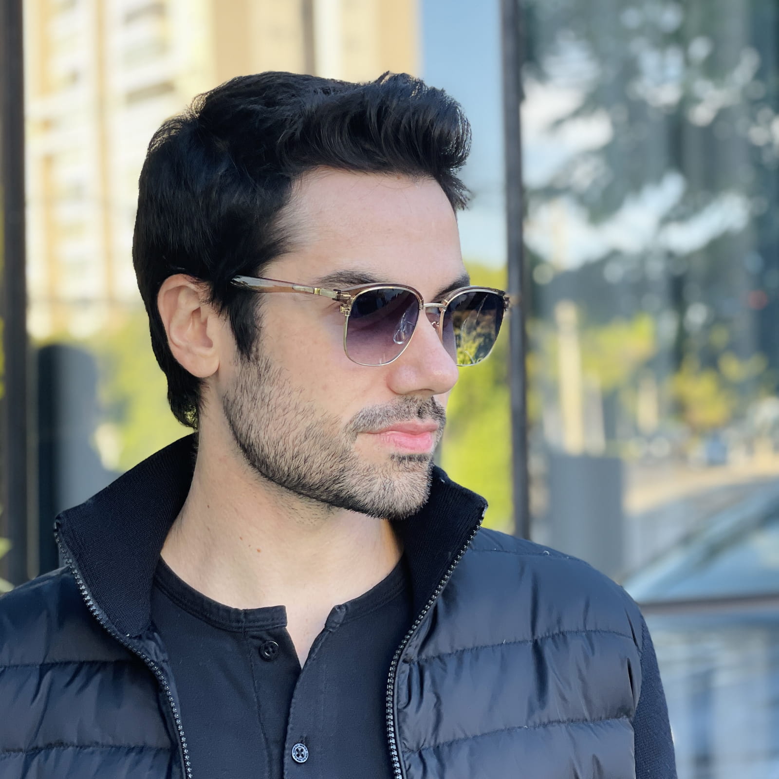 safine com br oculos de sol masculino quadrado marrom e dourado miguel 1 safine com br oculos de sol masculino quadrado marrom e dourado miguel 1
