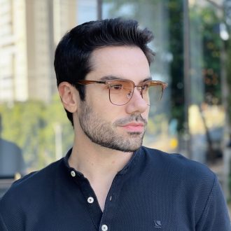 safine com br oculos de sol masculino quadrado marrom miguel 1