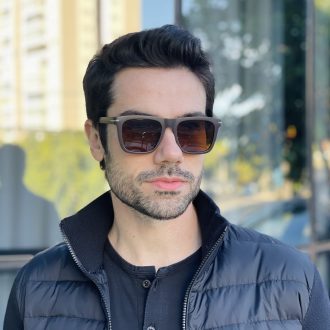 safine com br oculos de sol masculino quadrado marrom oliver