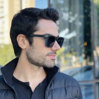 safine com br oculos de sol masculino quadrado preto e cinza oliver 2