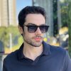 safine com br oculos de sol masculino quadrado tartaruga xavier
