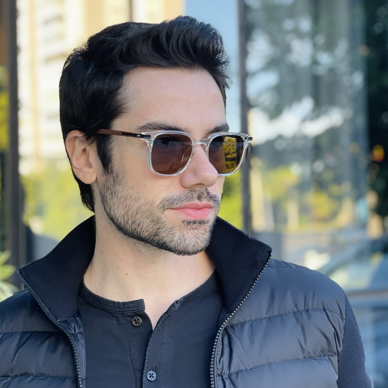 safine com br oculos de sol masculino quadrado transparente gael 1 safine com br oculos de sol masculino quadrado transparente gael 1