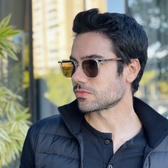 safine com br oculos de sol masculino quadrado transparente gael 3