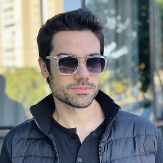 safine com br oculos de sol masculino quadrado transparente oliver