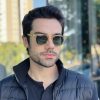 safine com br oculos de sol masculino redondo champanhe richard
