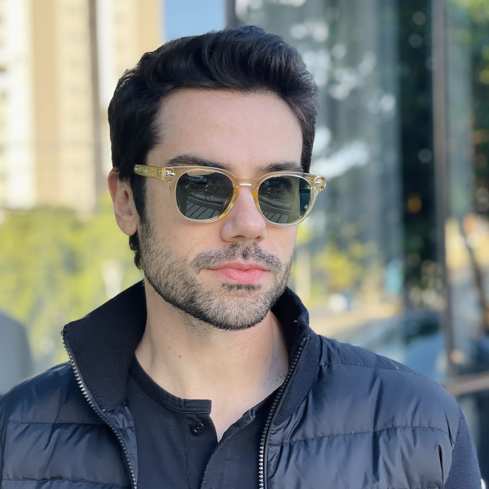 safine com br oculos de sol masculino redondo champanhe richard safine com br oculos de sol masculino redondo champanhe richard