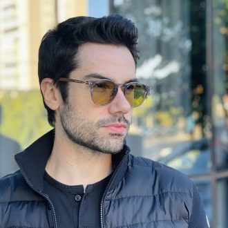 safine com br oculos de sol masculino redondo cinza e verde vitor 1