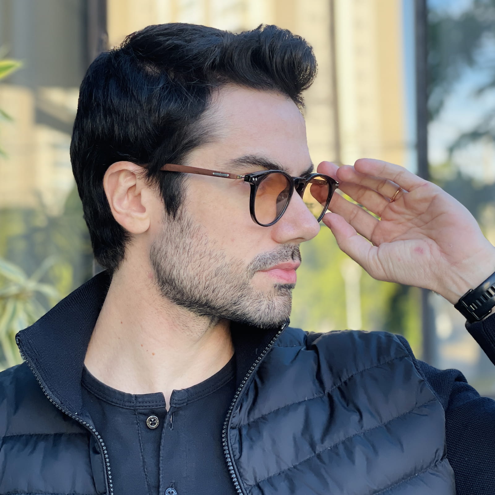 safine com br oculos de sol masculino redondo preto e amarelo vitor 2 safine com br oculos de sol masculino redondo preto e amarelo vitor 2