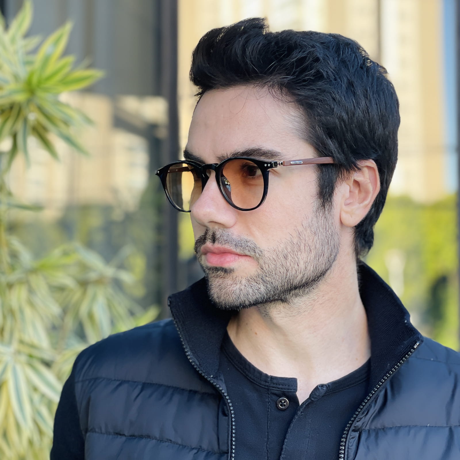 safine com br oculos de sol masculino redondo preto e amarelo vitor 3 safine com br oculos de sol masculino redondo preto e amarelo vitor 3