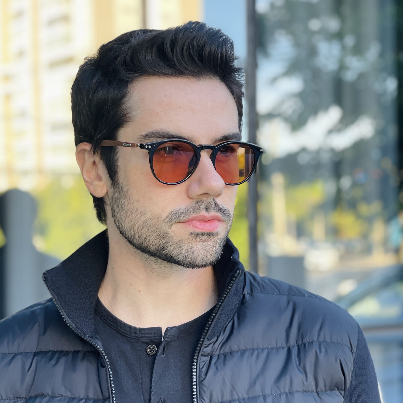 safine com br oculos de sol masculino redondo preto e marrom vitor 1 safine com br oculos de sol masculino redondo preto e marrom vitor 1
