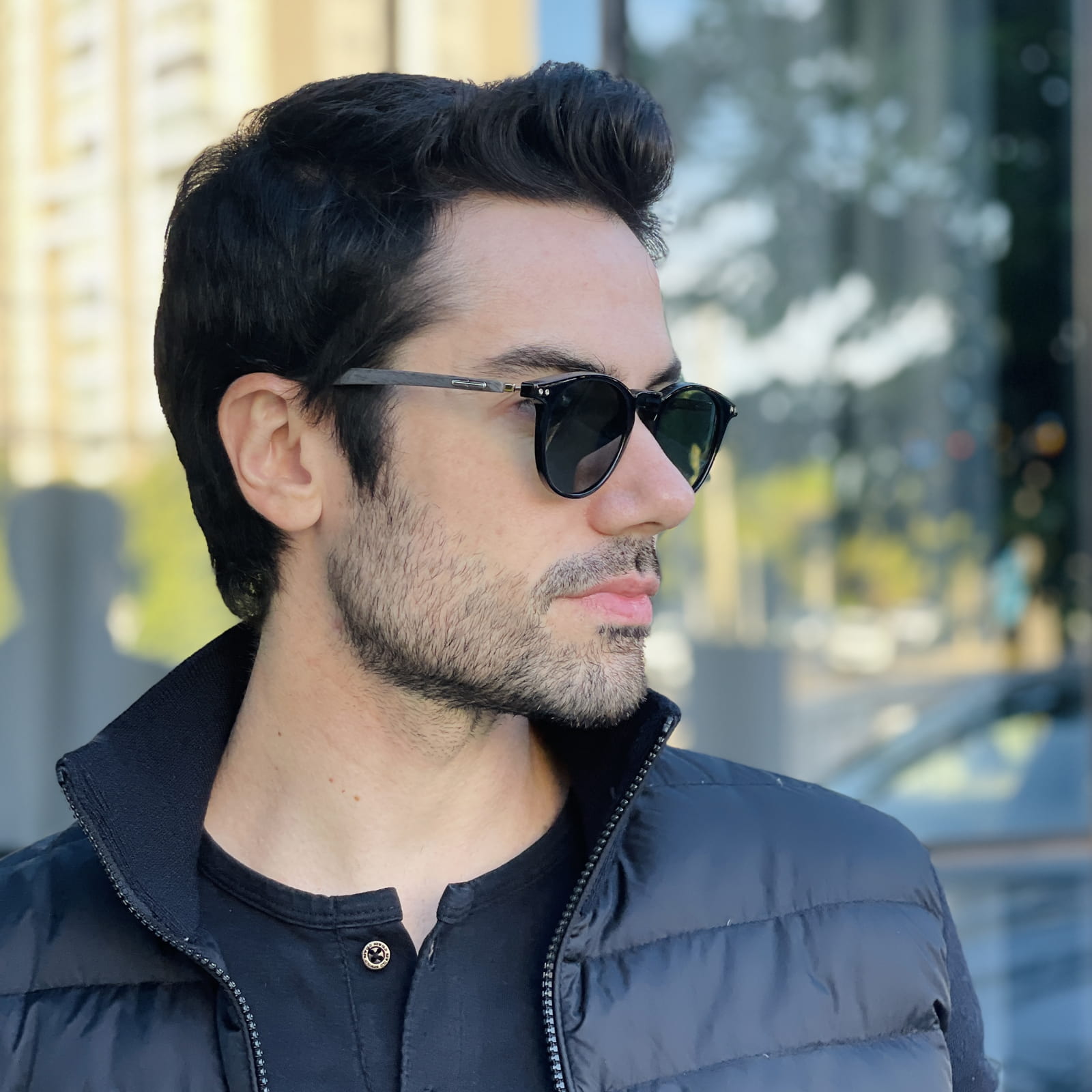 safine com br oculos de sol masculino redondo preto e verde vitor 2 safine com br oculos de sol masculino redondo preto e verde vitor 2