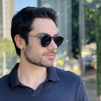 safine com br oculos de sol masculino redondo preto ronan 1