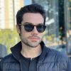 safine com br oculos de sol masculino redondo preto vitor