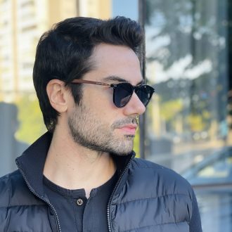 safine com br oculos de sol masculino redondo preto vitor 2