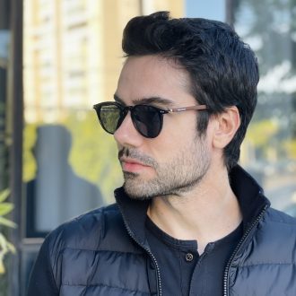 safine com br oculos de sol masculino redondo preto vitor 3
