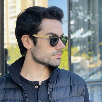 safine com br oculos de sol masculino redondo verde fosco henry 2