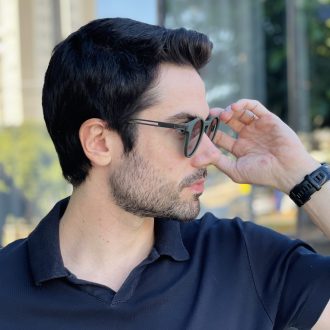 safine com br oculos de sol masculino redondo verde ronan 2