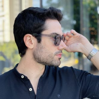safine com br oculos de sol masculino retangular cinza raul 2