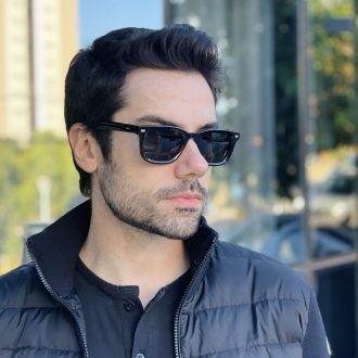 safine com br oculos de sol masculino retangular preto raul 1