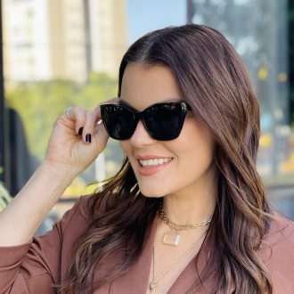 safine com br oculos feminino 2 em 1 clip on gatinho preto maya