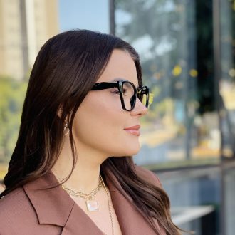 safine com br oculos feminino 2 em 1 clip on gatinho preto maya 8